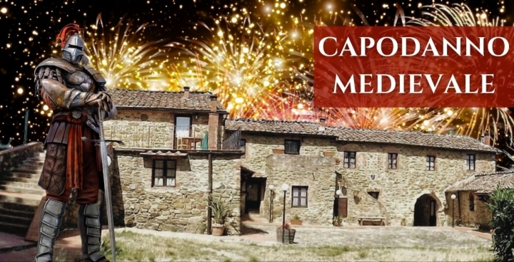 Cenone Capodanno Medievale Castello Selvole Siena Foto